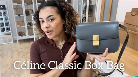 celine classic mini box bag